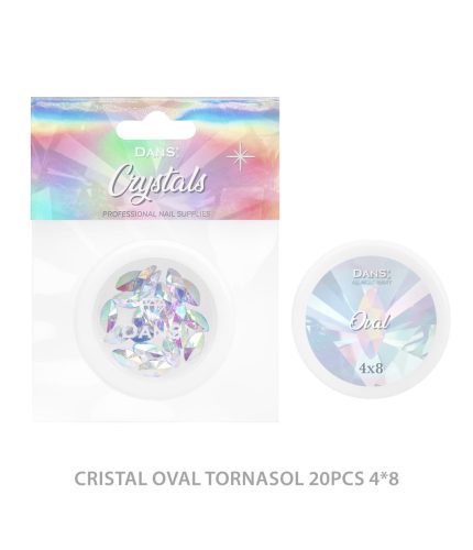 Cristales Oval Tornasol Dans