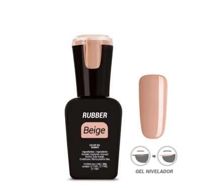 Base  rubber beige 15ml Organic