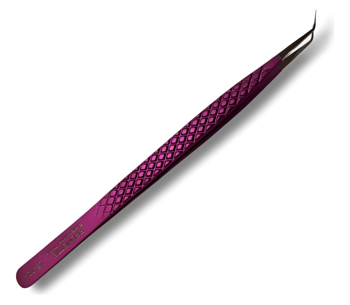 Pinza para pestañas profesional semi curva lb-02A Brunette