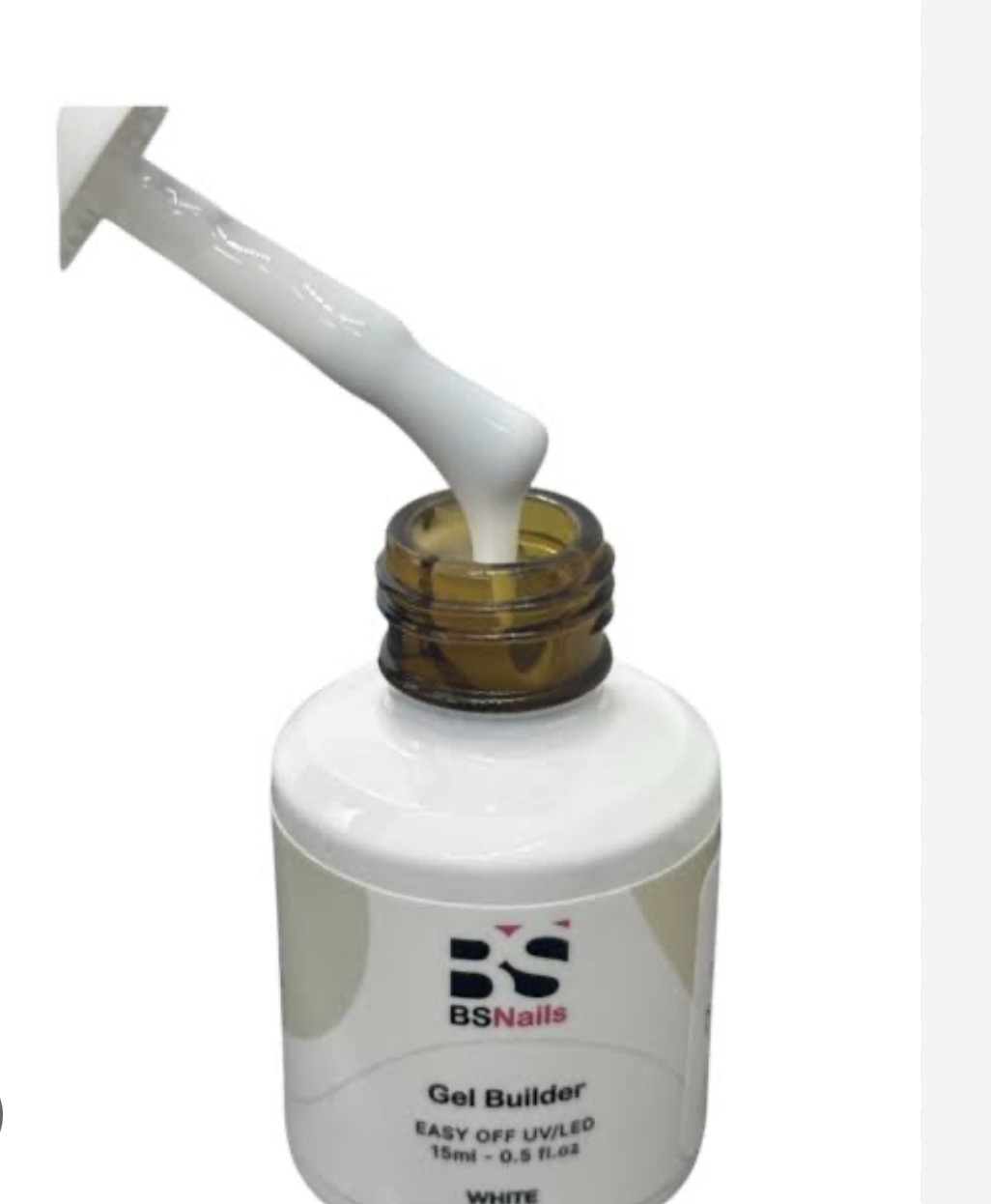 Gel Builder white 15ml Bs Nails