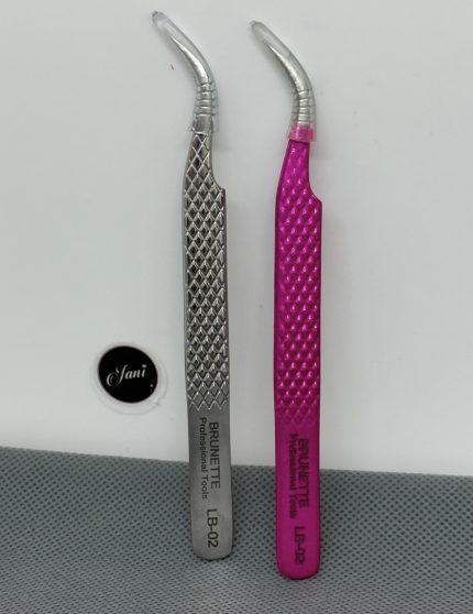 Pinza para pestañas alternativa curva lb-02
