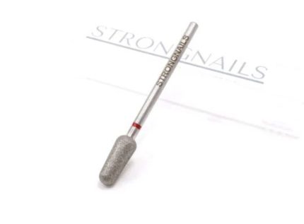 Fresa diamantada redondeada 0.50 (roja) Strong Nails