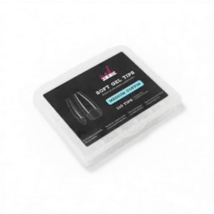Tips soft gel coffin medium 110pcs Nail Pro