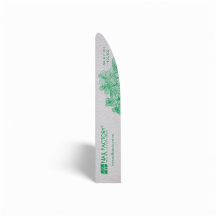 Limas pentagono filo verde 100/100 Nail Factory