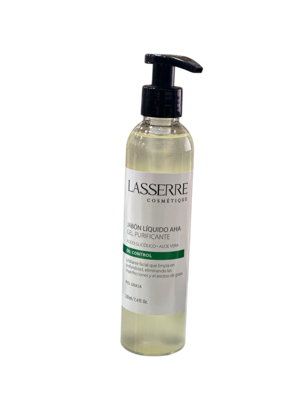 Jabon Liquido AHA 220ml Lasserre