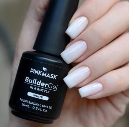 Builder gel White 15ml Pink Mask