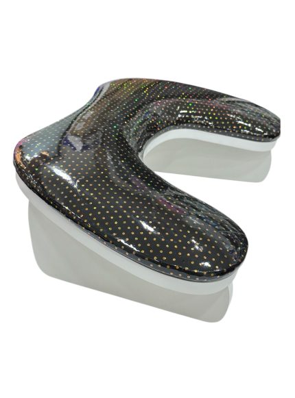 Apoya brazo modelo U (negro con dorado) impermeable