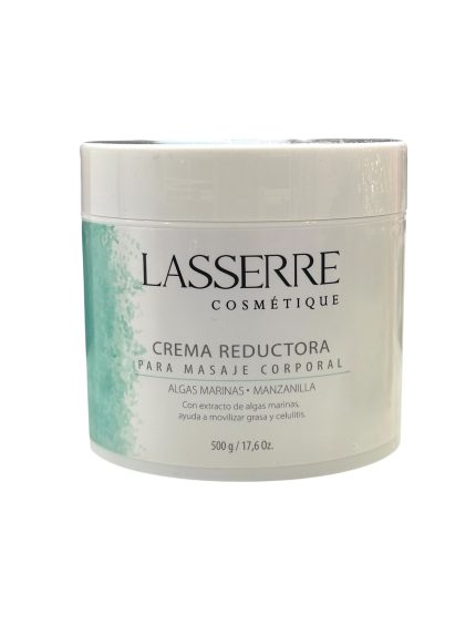 Crema Reductora para masaje corporal  500g Lasserre
