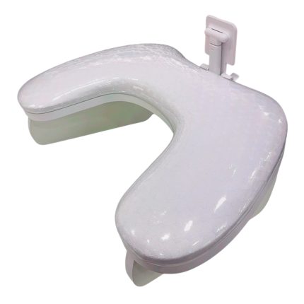 Apoya Brazo modelo U (Blanco con corazones blanco) impermeable con porta celular
