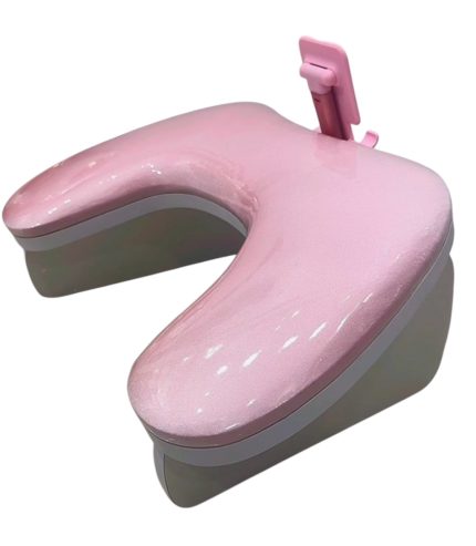 Apoya brazo modelo U (rosado perla) impermeable con porta celular