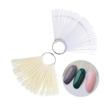 Muestrario Almendra transparente, hueso  almendra 50 pcs