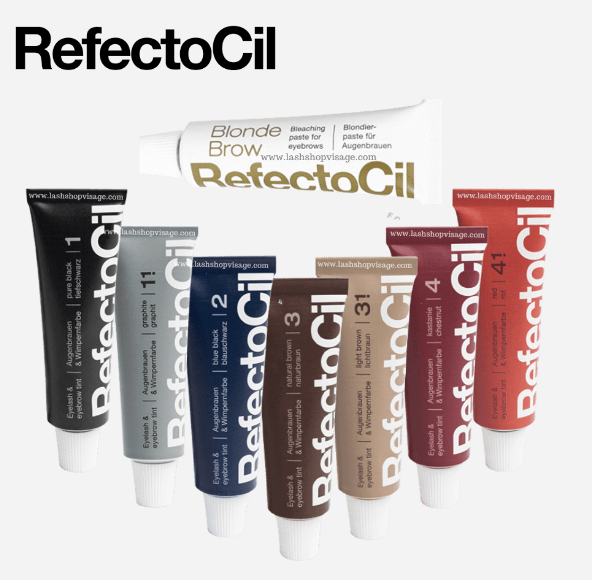 Tinte Refectocil seleciona el color de tu preferencia