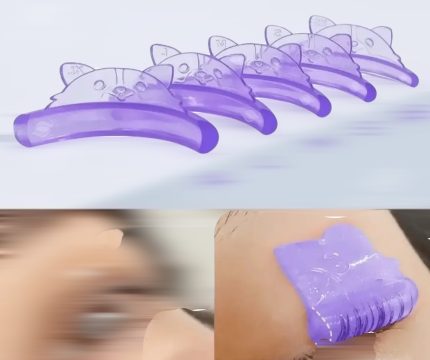 Molde o Bigudies Foxy Jelly curva C