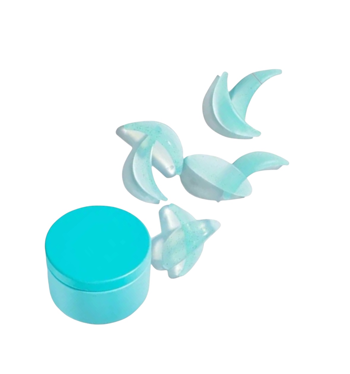 Molde o Bigudies Blue Shine