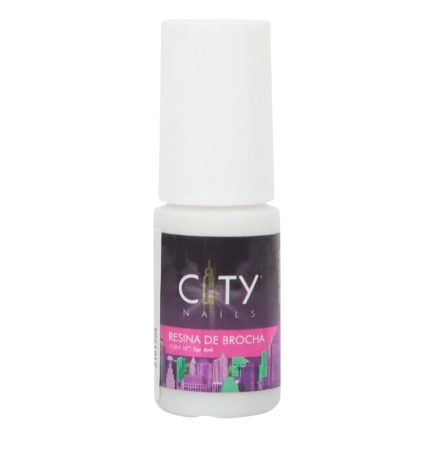 Resina con Brocha 6ml (pegamento para tips) City Nail