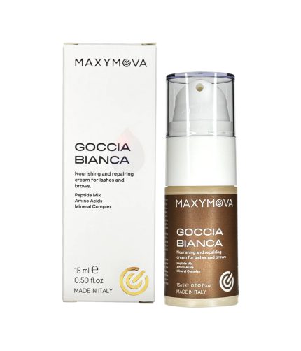 Goccia Bianca Mascarilla nutritiva y reparadora lash & brow lamination 15ml Maxy Mova