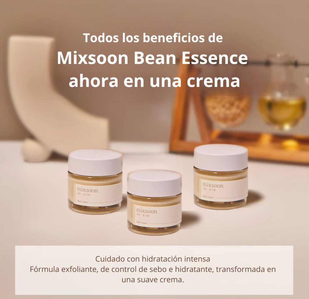 Mixsoon Crema “Bean Cream” 50ml Mixsoon - Imagen 4