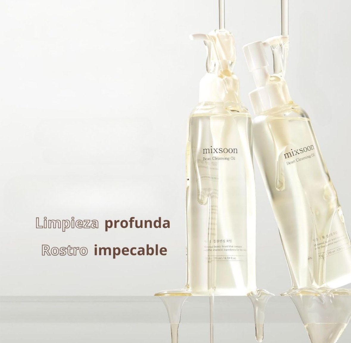 Mixsoon Limpiador “Bean Cleansing Oil” – 195ml - Imagen 7