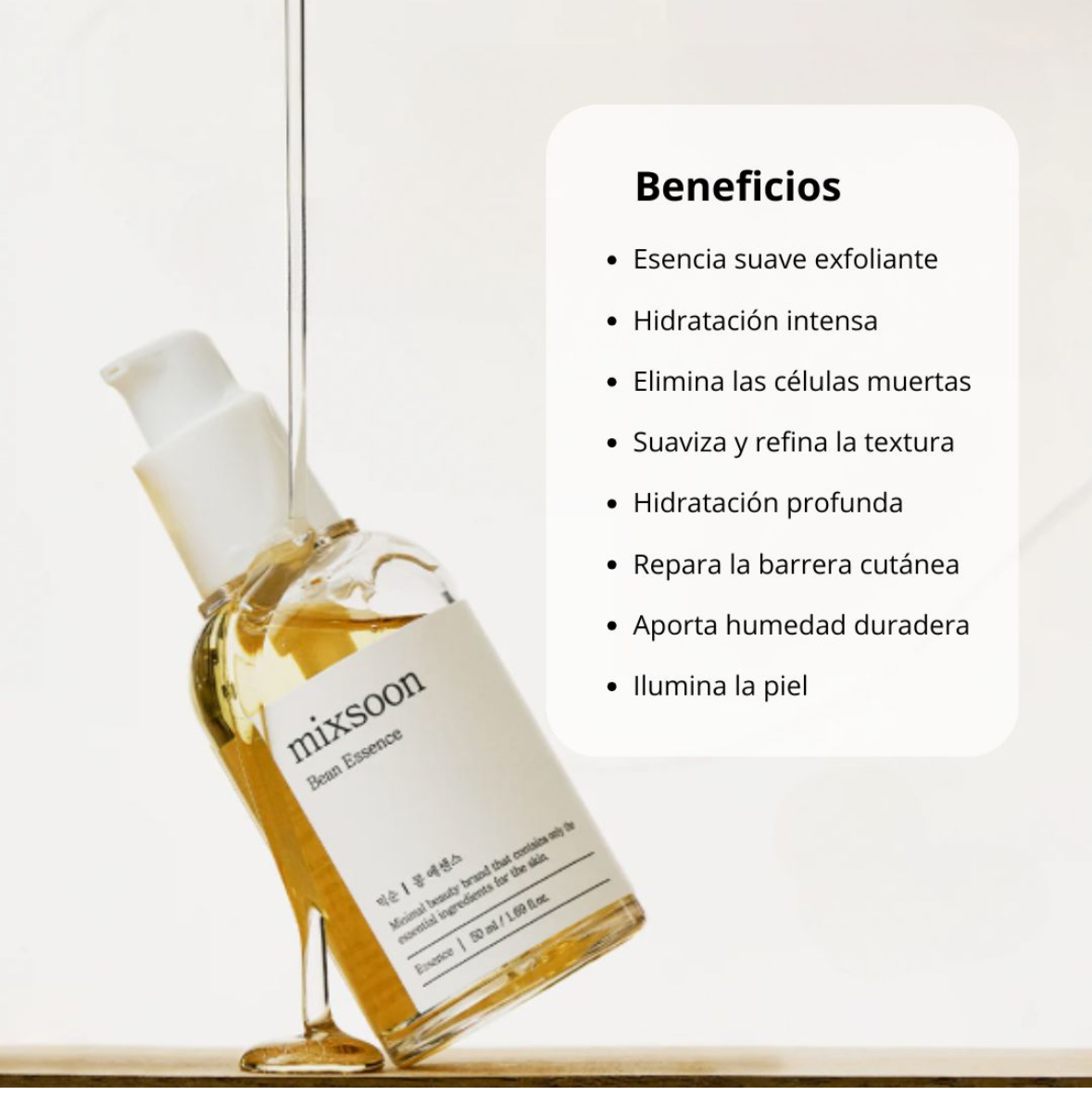 Mixsoon Esencia “Bean Essence” 50ml - Imagen 8