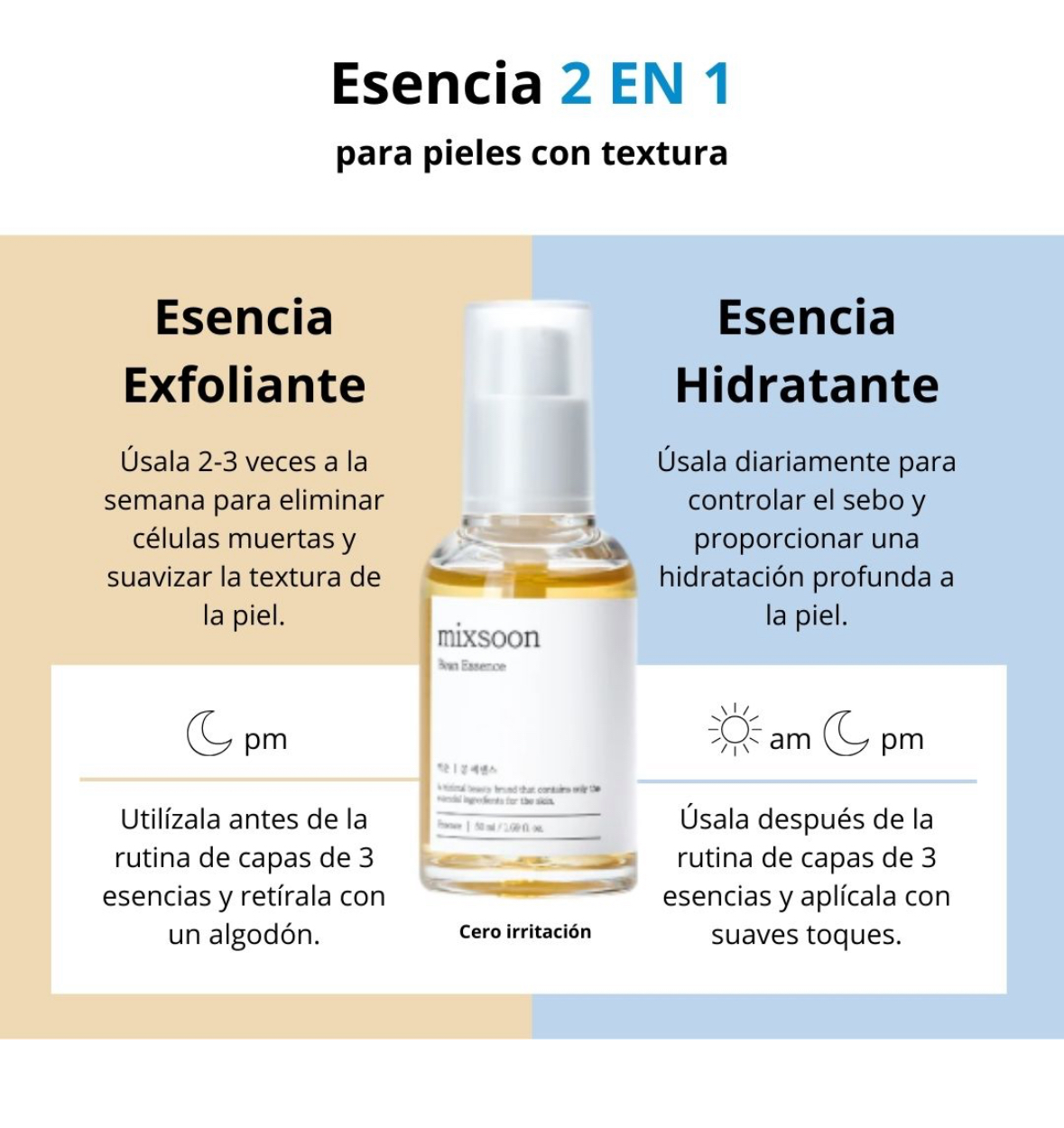 Mixsoon Esencia “Bean Essence” 50ml - Imagen 5