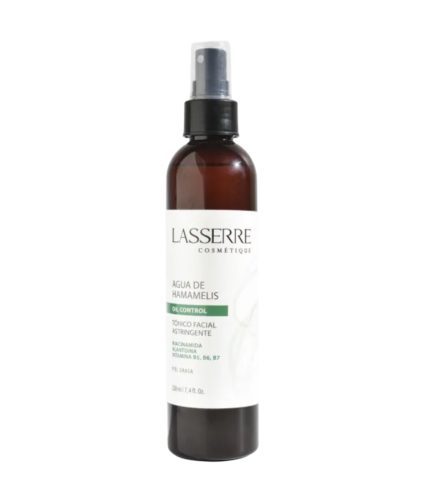 Agua de Hemamelis (Oil Control)  Tonico Facial Astringente 220ml  Lasserre