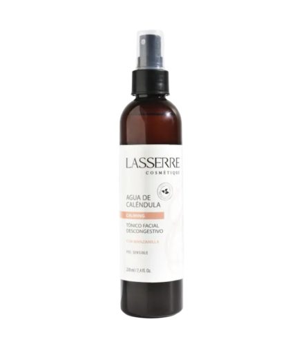 Agua de Calendula (Calming) Tonico Facial Descongestivo 220ml Lasserre