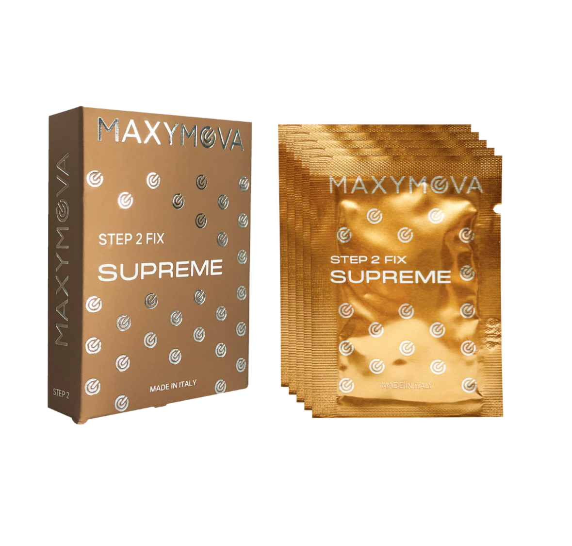 Paso 1 y 2 Supreme para lifting de pestañas Maxy Mova - Imagen 2