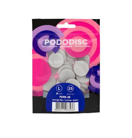 Respuesto Pododisc Sponge L 25mm 25 pcs Staleks
