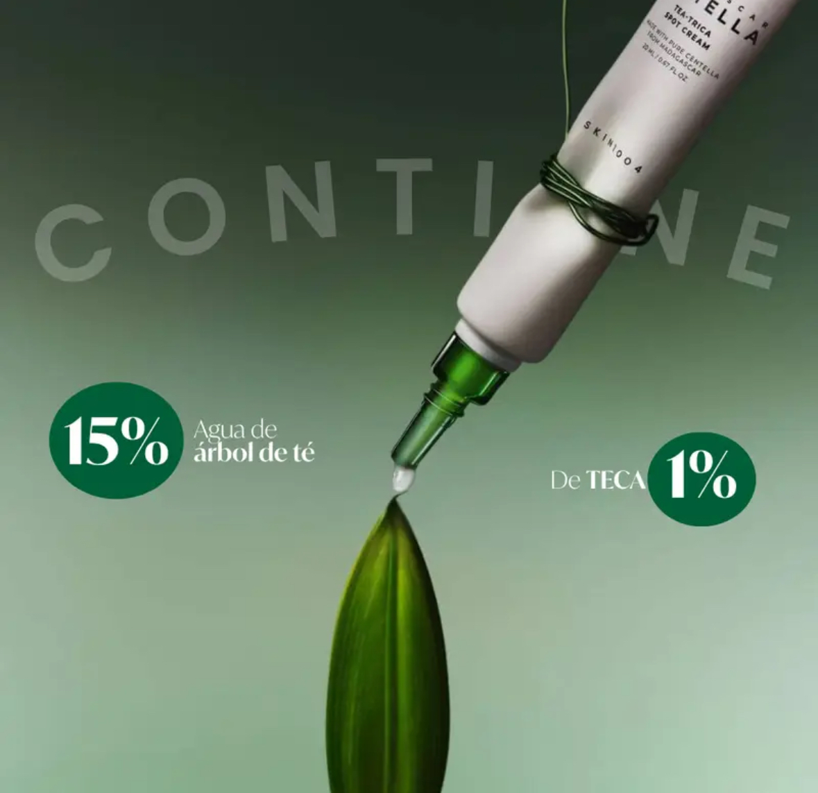 Skin1004 Crema “Madagascar Centella Tea-Trica Spot Cream” - Imagen 4