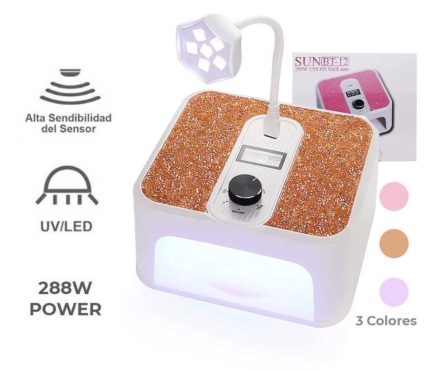 Lampara de uñas doble 288w
