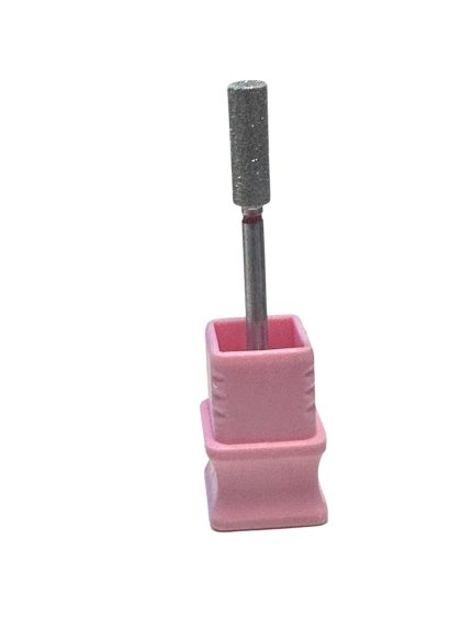 Fresa de carburo diamantado extra fina 5.5mm barril (roja) Strong Nails