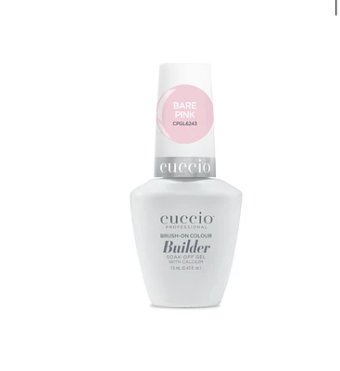 Bare Pink Brush On Builder Gel Cuccio