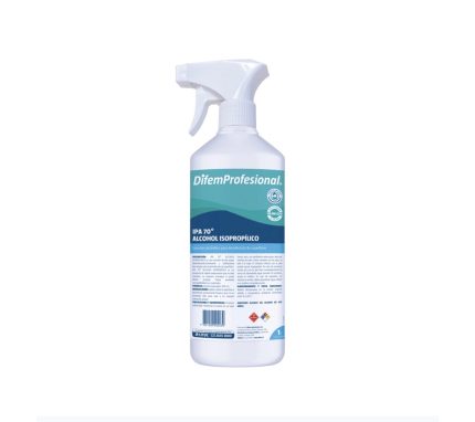 Alcohol Isopropílico 70% 1 Litro – Difem Pharma