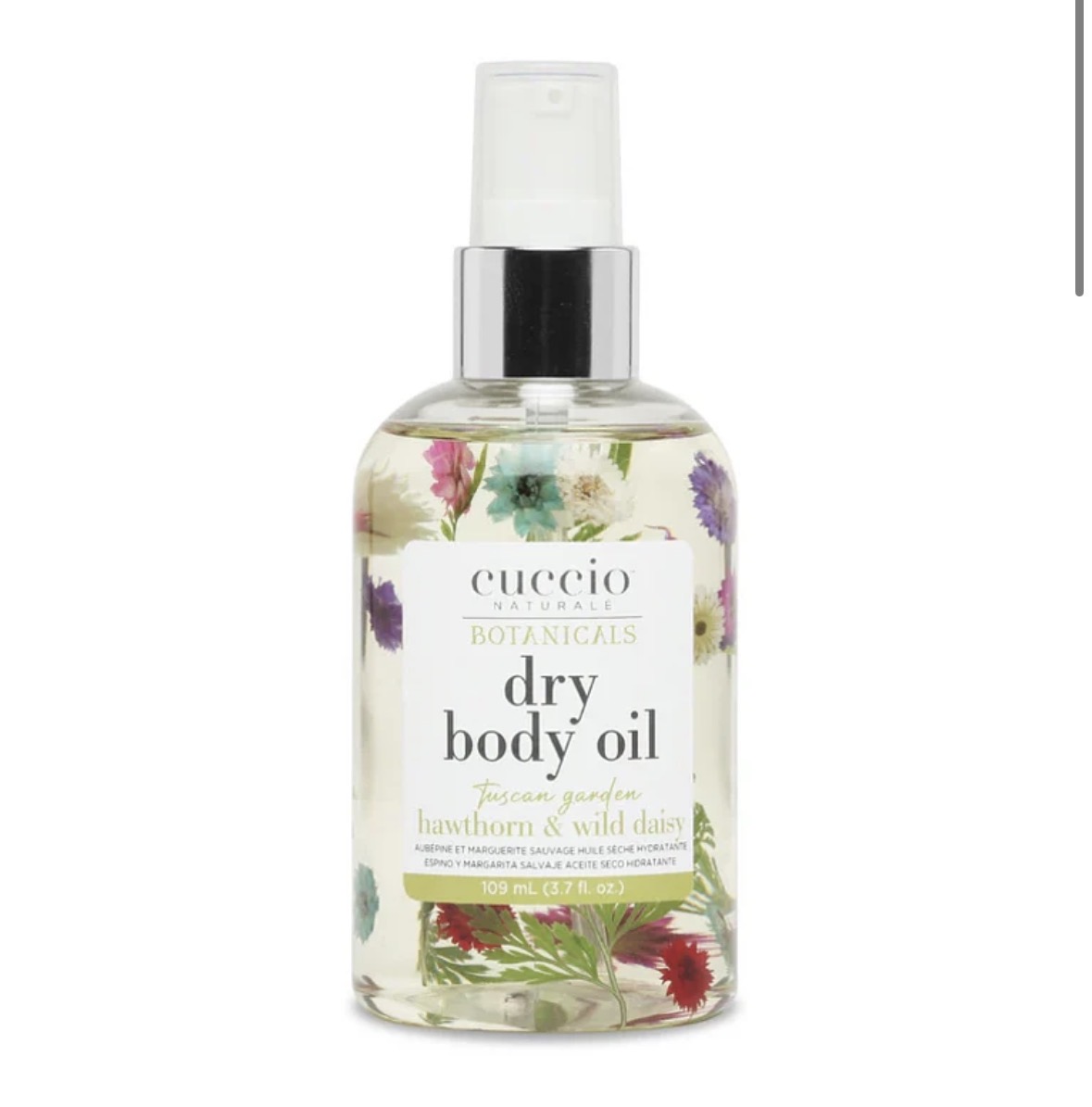 Aceite Tuscan Garden (Italian Garden Collection Dry Body Oil) Cuccio
