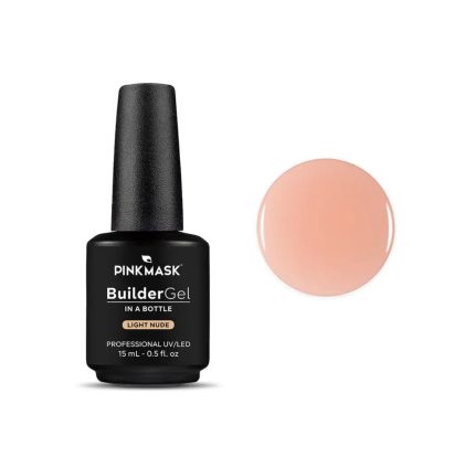 Builder Gel Clear Pink 15ml Pink Mask