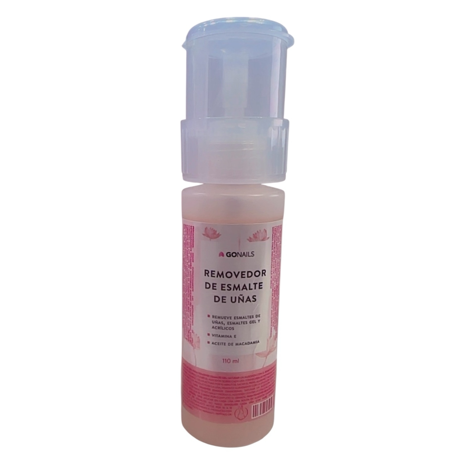 Removedor de esmalte 110 ml Go Nails