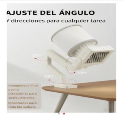 Extractor de polvo o aspiradora brazo hidraulico y luz led