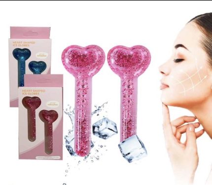 Rodillo facial corazon doble