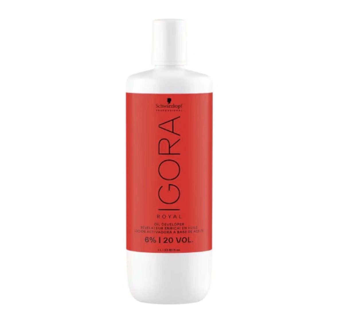 Oxidante Igora Loción Activadora 6% 20Vol 1 Litro Schwarzkopf (Igora Royal)
