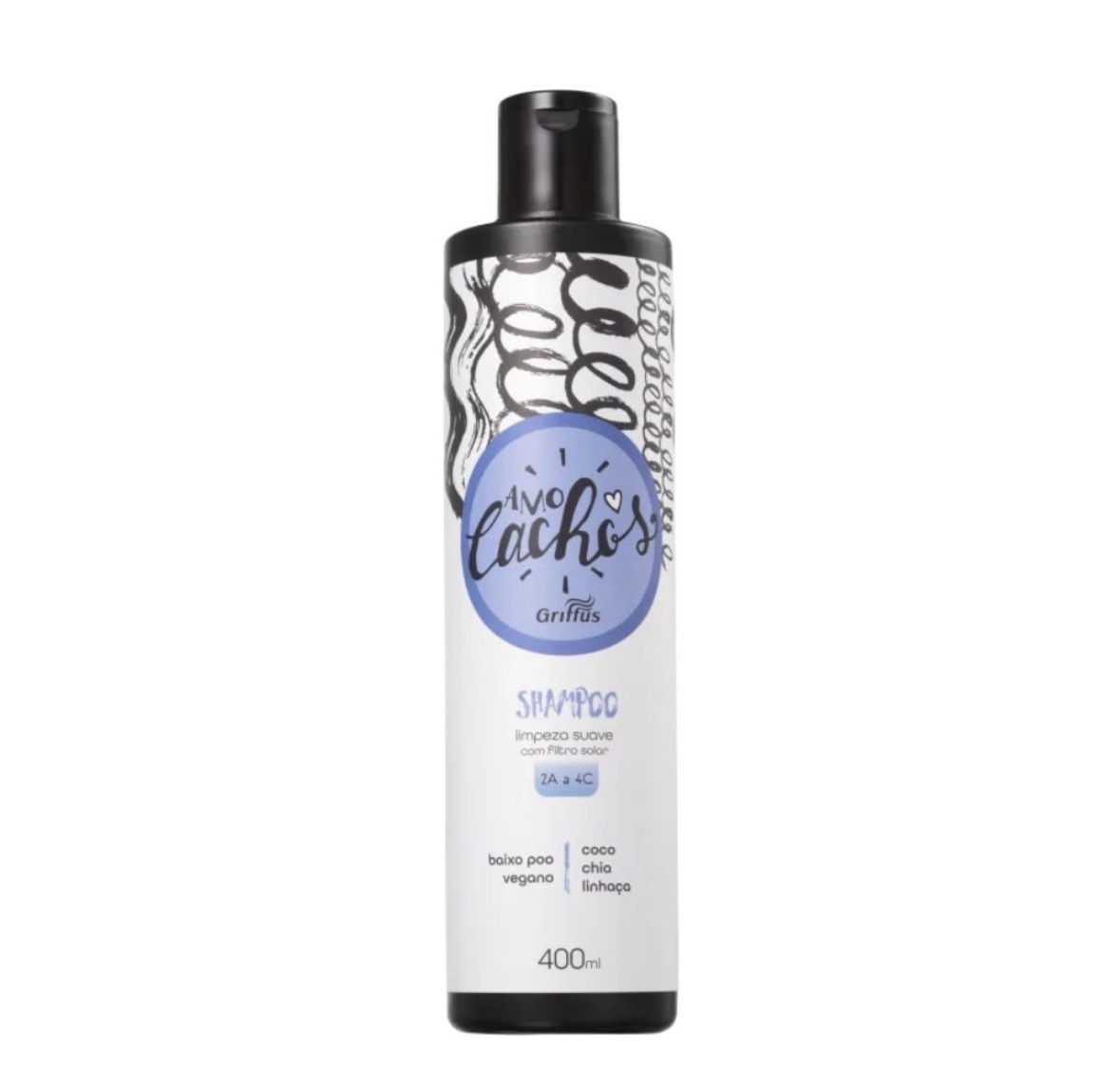 Griffus Shampoo Love Curls Rizos Limpieza Suave 40ml