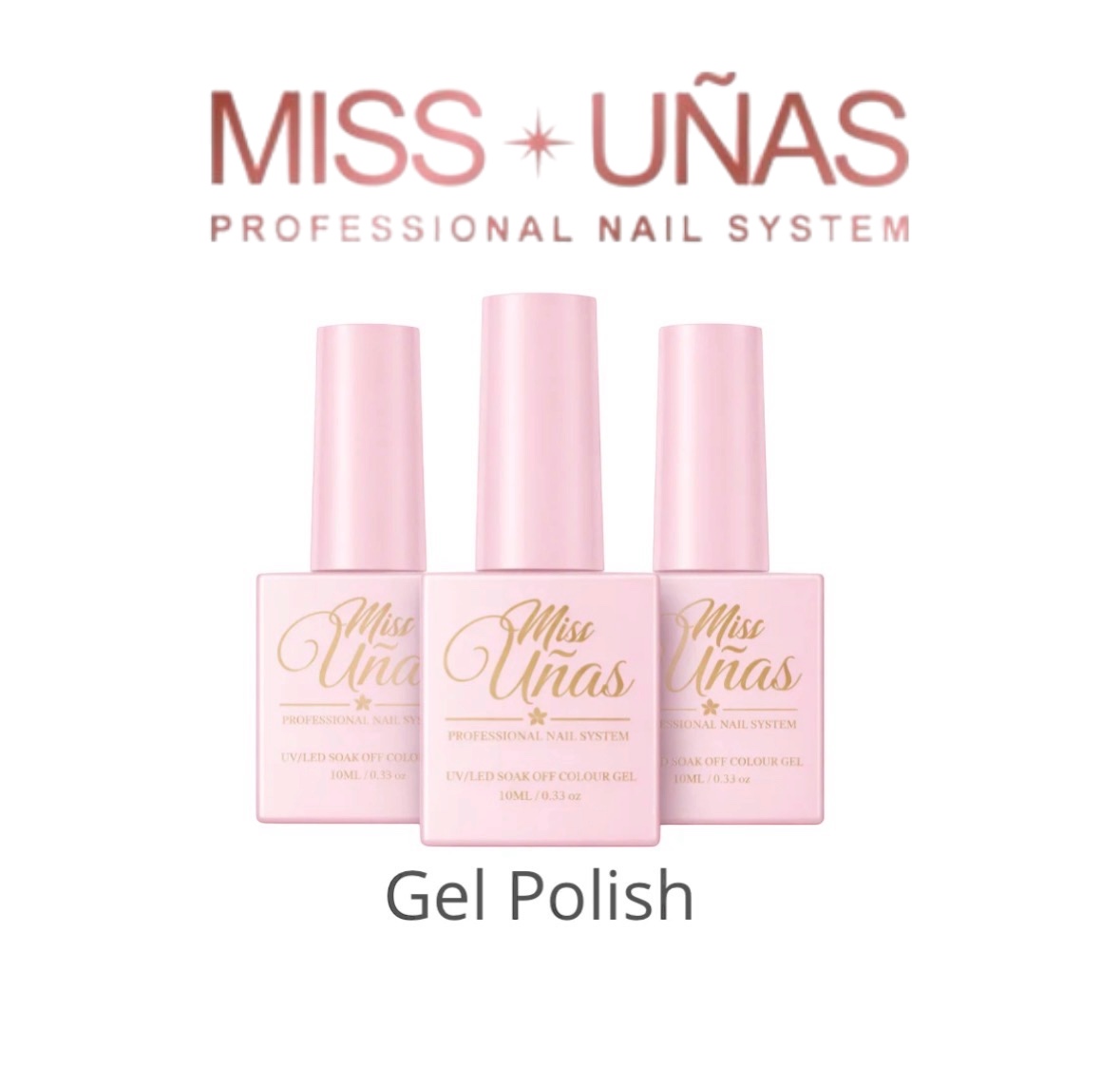 Esmaltes Miss uñas (selecciona el color desde el 134 hasta 1160) 10ml