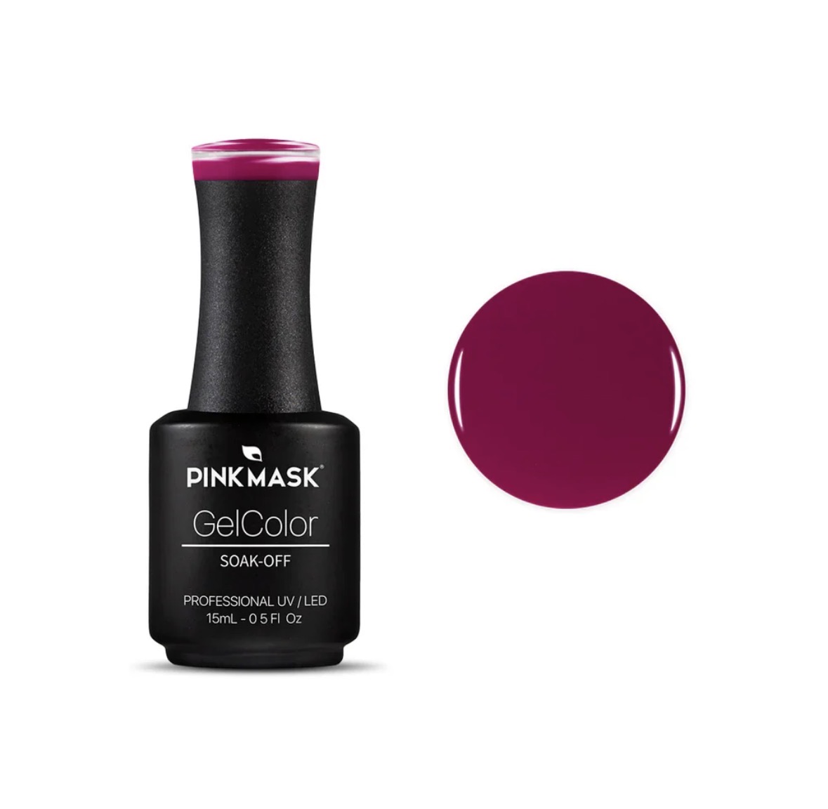 Esmalte #124 Bourgogne 15ml Pinkmask