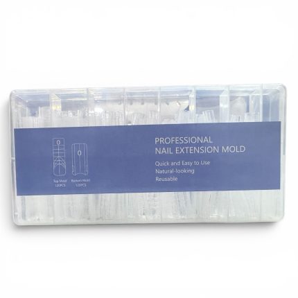 Caja de tips Dual system doble Long Square (Sandwinch) 240 pcs