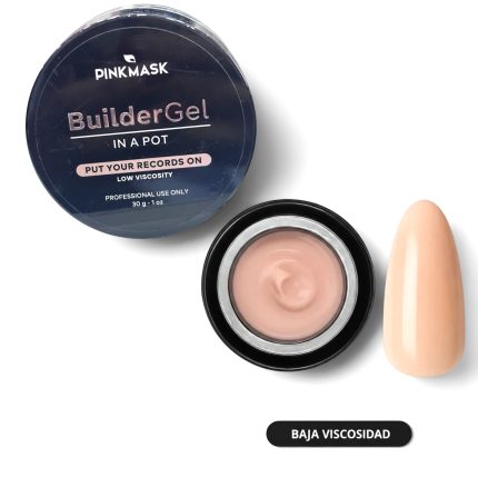 Builder gel Put Your Records On pote de 30g Pink Mask